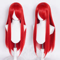 Perücke Scarlet Rot mit Pony (80 cm) – Cosplay Perücke und Zubehör kaufen bei mamike.de
