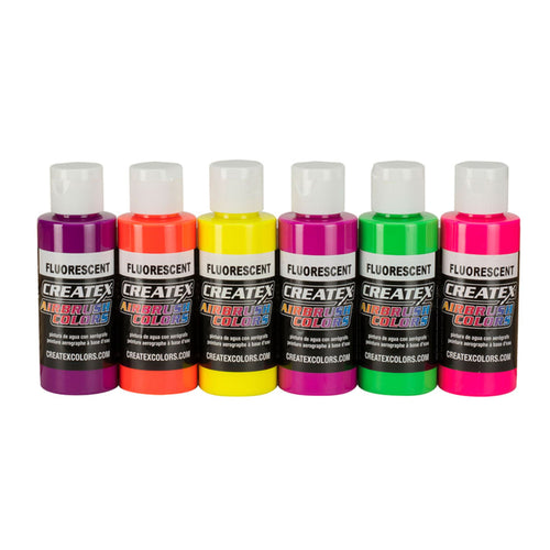 Airbrush-Farbe (Fluorescent-Set) – Farbe und Lack für Cosplay Rüstungen kaufen bei mamike.de