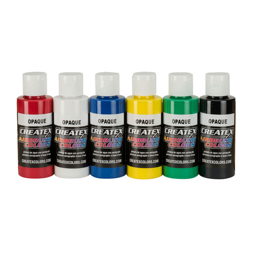 Airbrush-Farbe (Opak Primärfarben-Set) – Farbe und Lack für Cosplay Rüstungen kaufen bei mamike.de