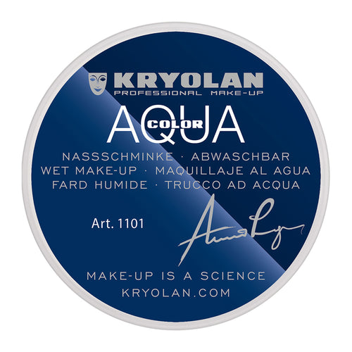 Aquacolor Kompaktschminke 070 (white) - Kryolan – Kryolan Make-Up für Cosplay und Special FX kaufen bei mamike.de