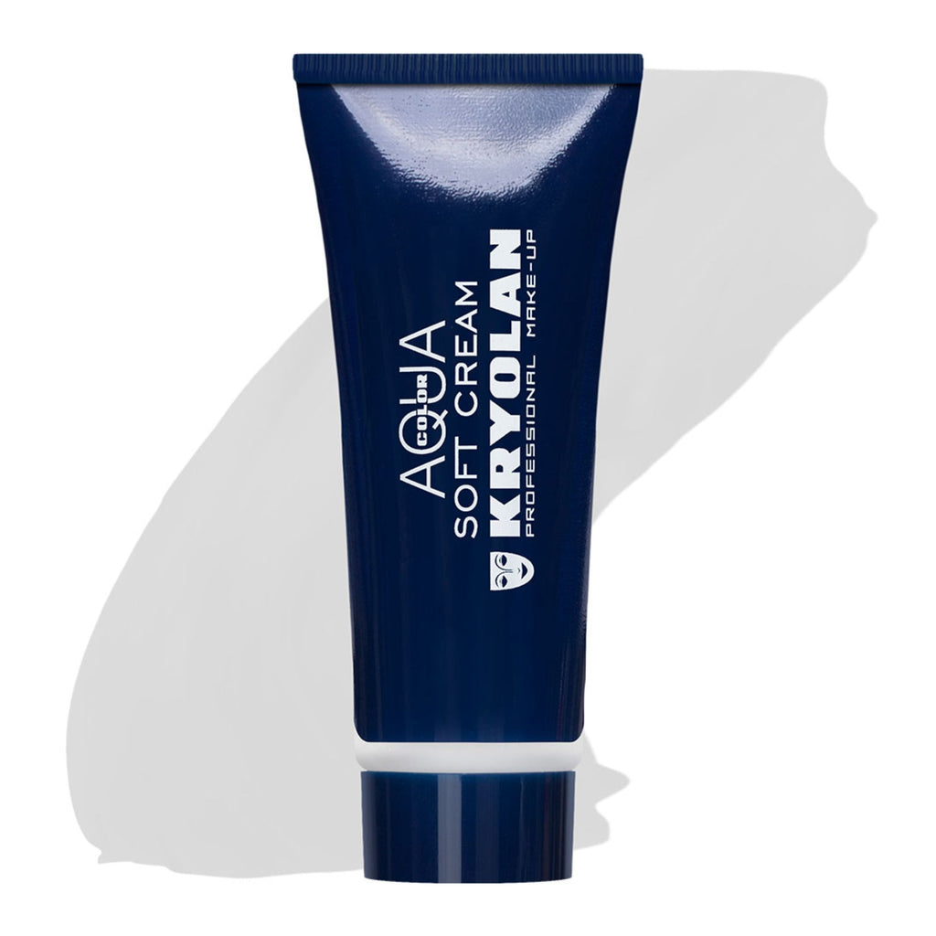 Aquacolor Soft Cream 070 (white) 25 ml - Kryolan – Kryolan Make-Up für Cosplay und Special FX kaufen bei mamike.de