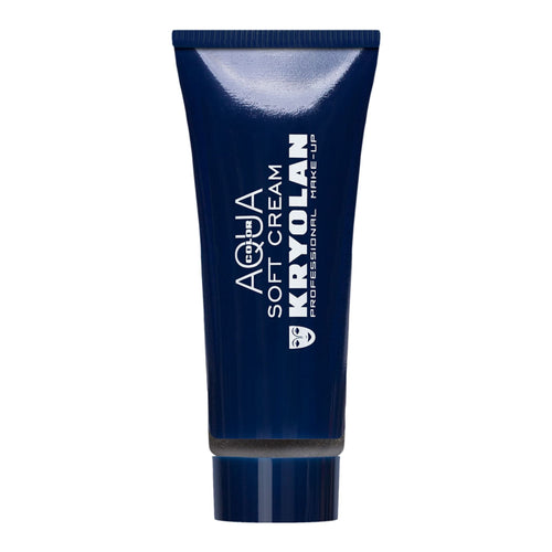 Aquacolor Soft Cream (deep black) 25 ml - Kryolan