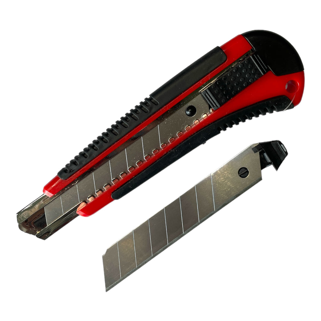Cuttermesser rot-schwarz 18mm