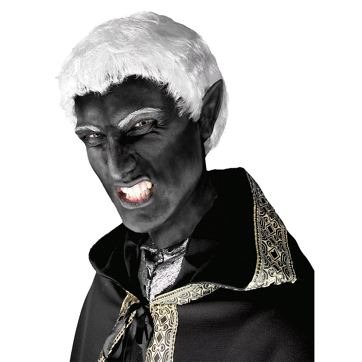 Dunkelelf Latex Ohren (mit Kleber)