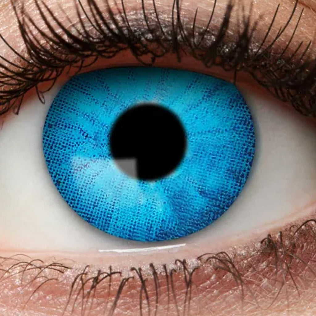 Electro Blue 3 Monatskontaktlinsen (blau) M17 - Eyecatcher
