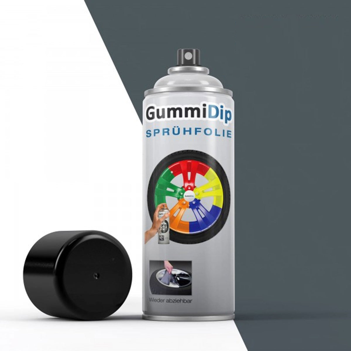 Sprühfolie Eisengrau Matt (400 ml) - GummiDip – Farbe und Lack für Cosplay Rüstungen kaufen bei mamike.de