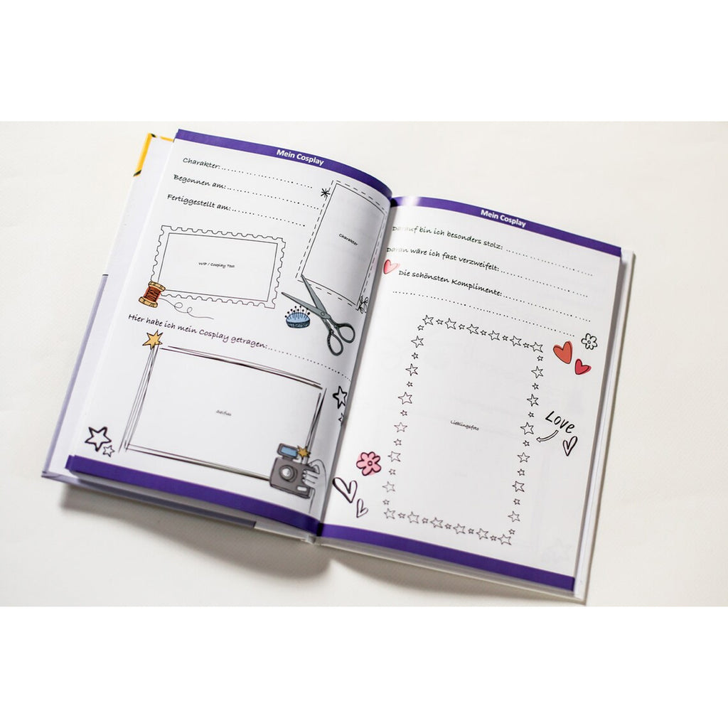 Mein Cosplay Buch - Erinnerungsalbum für Cosplay und Conventions - SajaLyn (Deutsch)