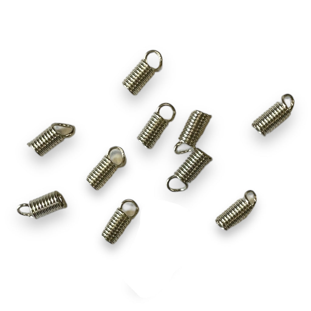 Metall Endkappen für Rundlederschnur 3mm (10 Stk.) – Näh und Cosplay Zubehör kaufen bei mamike.de
