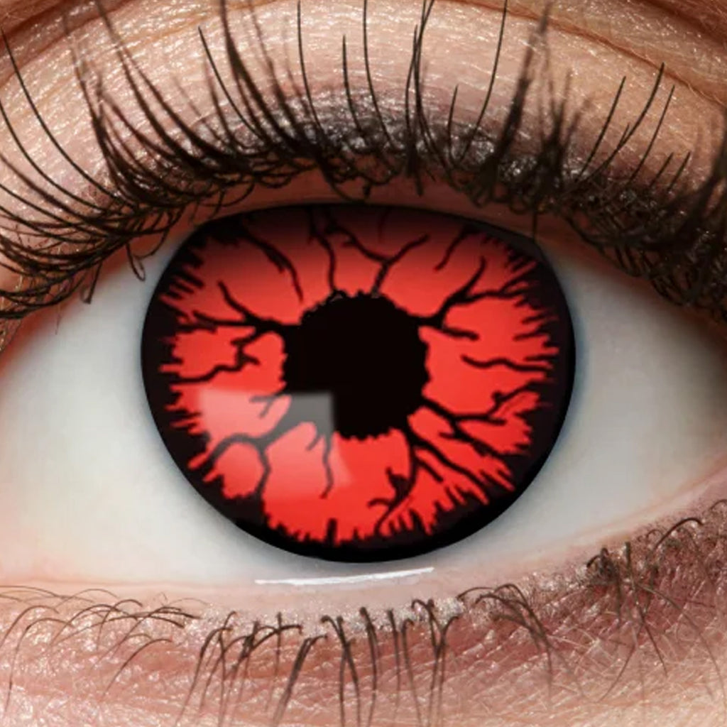 M22 Metatron 3 Monatskontaktlinsen (rot/schwarz) - Eyecatcher