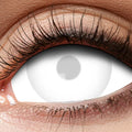 Mini Sclera Blind White Visible 6 Monatskontaktlinsen (weiß) E10 - Eyecatcher – Cosplay Kontaktlinsen kaufen bei mamike.de