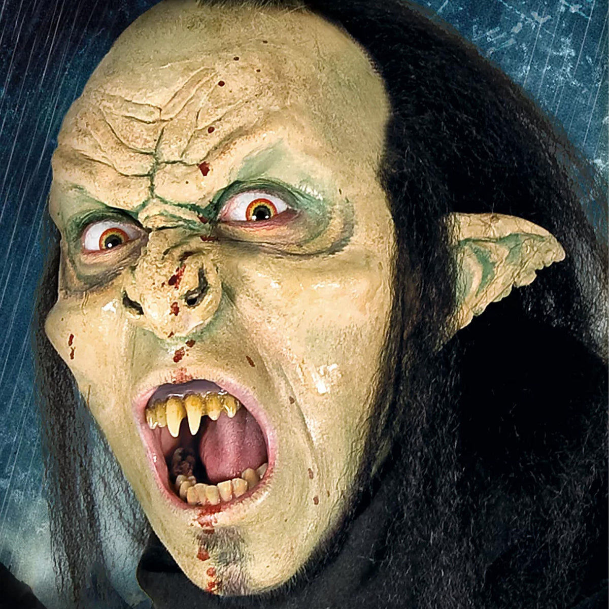 Ork Latex Ohren Grün (mit Kleber) – Hautkleber und Latex für Cosplay Make-Up kaufen bei mamike.de