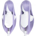 Perücke Hell Violett und Grau mit Pony (80 cm) – Cosplay Perücke und Zubehör kaufen bei mamike.de