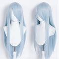 Perücke Hellblau mit Pony (80 cm) – Cosplay Perücke und Zubehör kaufen bei mamike.de