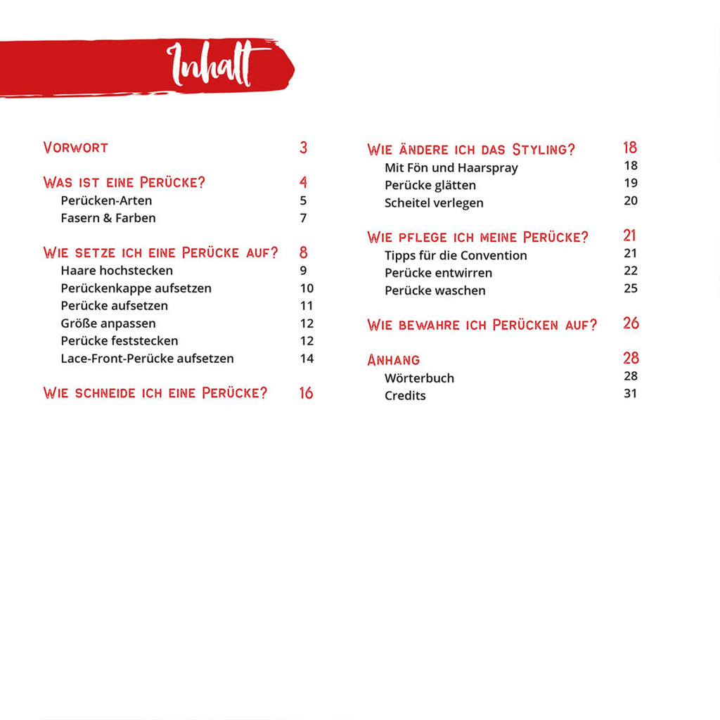  Perücken 1x1 Tutorial Buch - Kukkii-san (Deutsch)