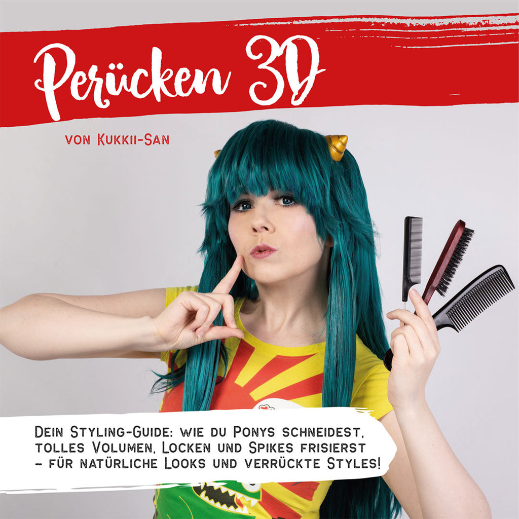 Perücken 3D Tutorial Buch - Kukkii-san (Deutsch) – Cosplay Perücke und Zubehör kaufen bei mamike.de
