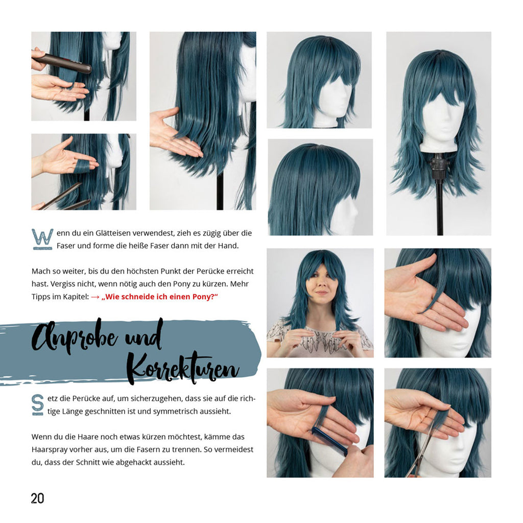 Perücken 3D Tutorial Buch - Kukkii-san (Deutsch)