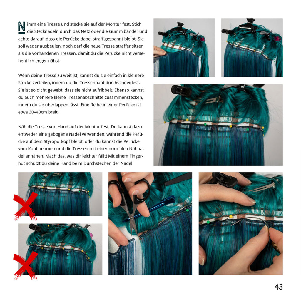Perücken 3D Tutorial Buch - Kukkii-san (Deutsch)