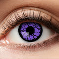 Purple Monster 3 Monatskontaktlinsen (lila) M44 - Eyecatcher – Cosplay Kontaktlinsen kaufen bei mamike.de
