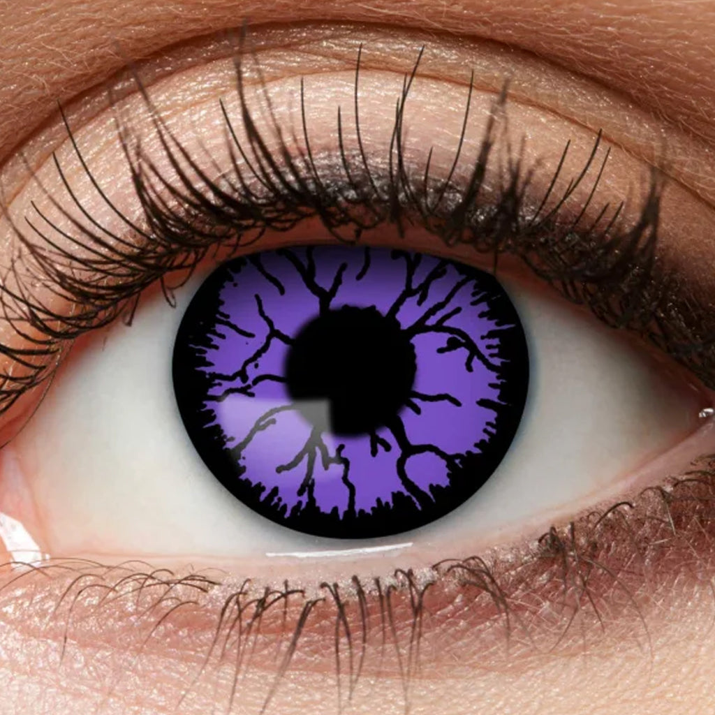 Purple Monster 3 Monatskontaktlinsen (lila) M44 - Eyecatcher