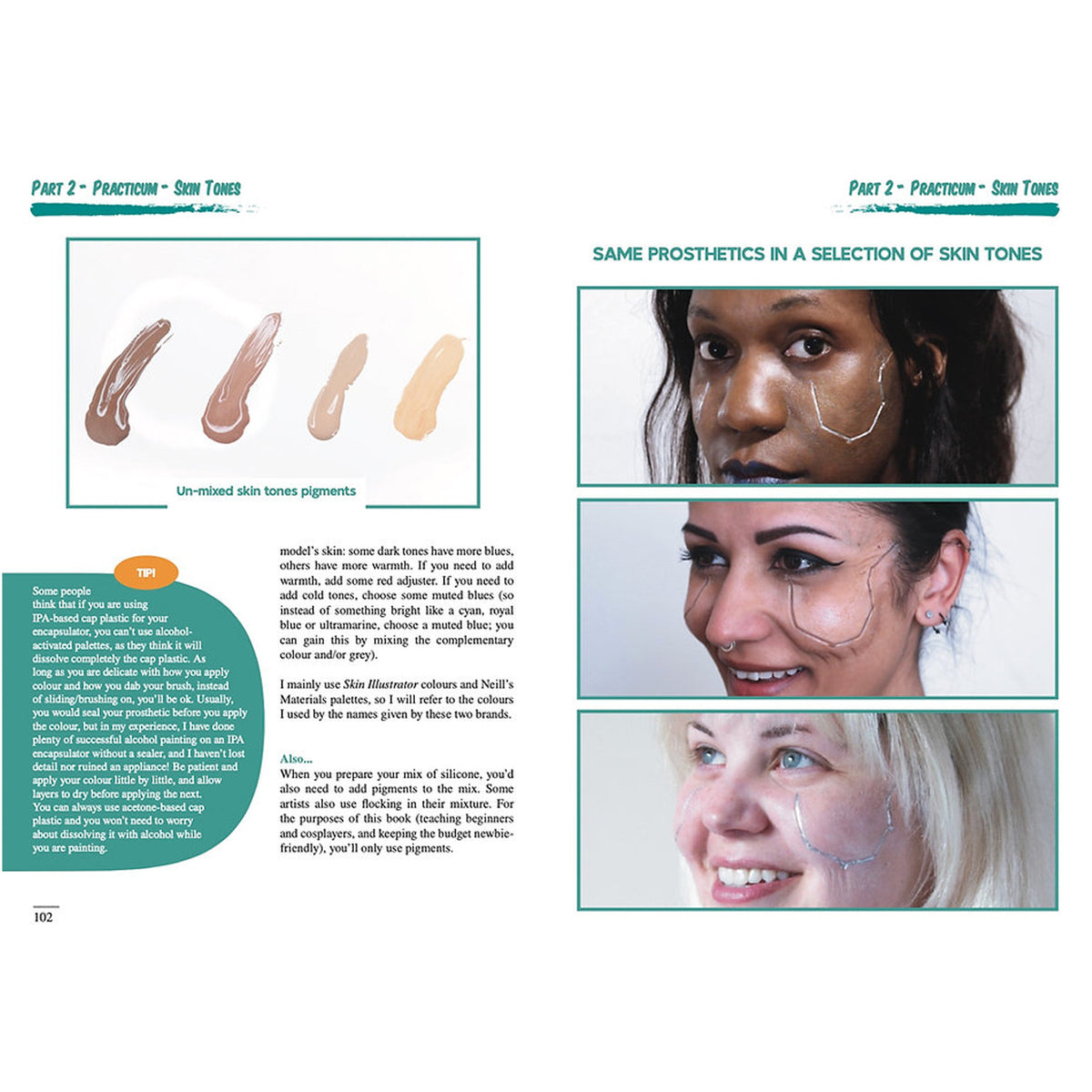 Special Makeup Effects & Prosthetics - An essential guide: Tutorial book - Begoña F. Martín ("BB") (Englisch)