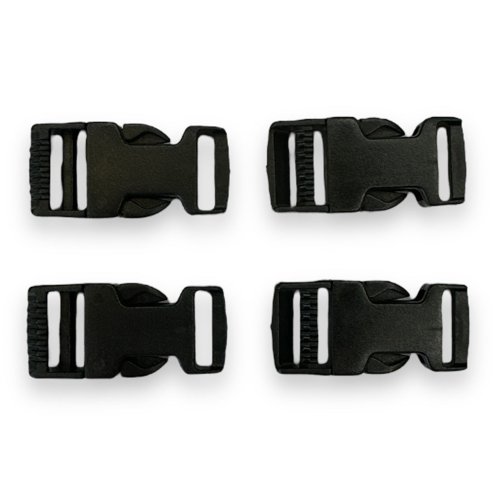 Steckschnallen / Steckschließer 20 mm schwarz (4 Stk.) – Näh und Cosplay Zubehör kaufen bei mamike.de