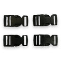 Steckschnallen / Steckschließer 20 mm schwarz (4 Stk.) – Näh und Cosplay Zubehör kaufen bei mamike.de