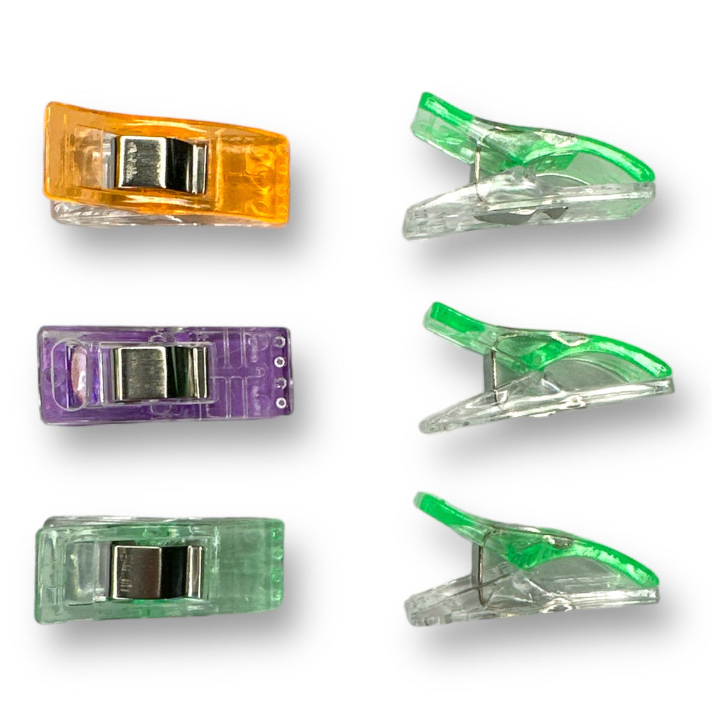 Stoffklammern Patchwork Clips (12 Stk.) – Näh und Cosplay Zubehör kaufen bei mamike.de