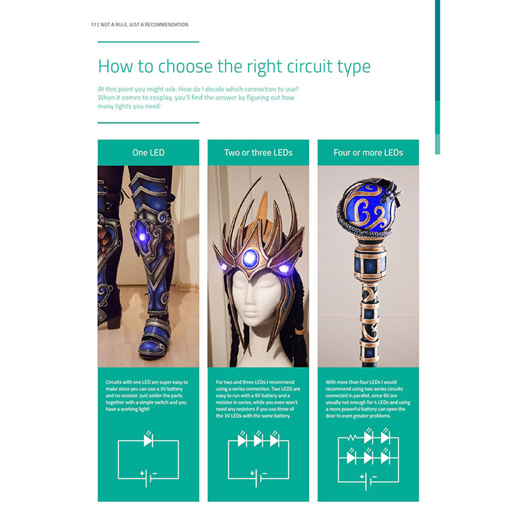 The Book of Cosplay Lights: Getting Started with LEDs - Svetlana Quindt (Kamui Cosplay) (Italienisch)