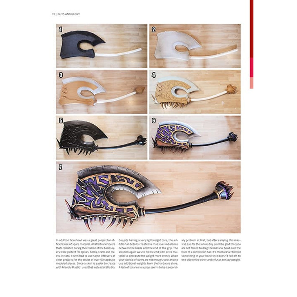 The Book of Prop Making: With Foam and Worbla - Svetlana Quindt (Kamui Cosplay) (Italienisch)