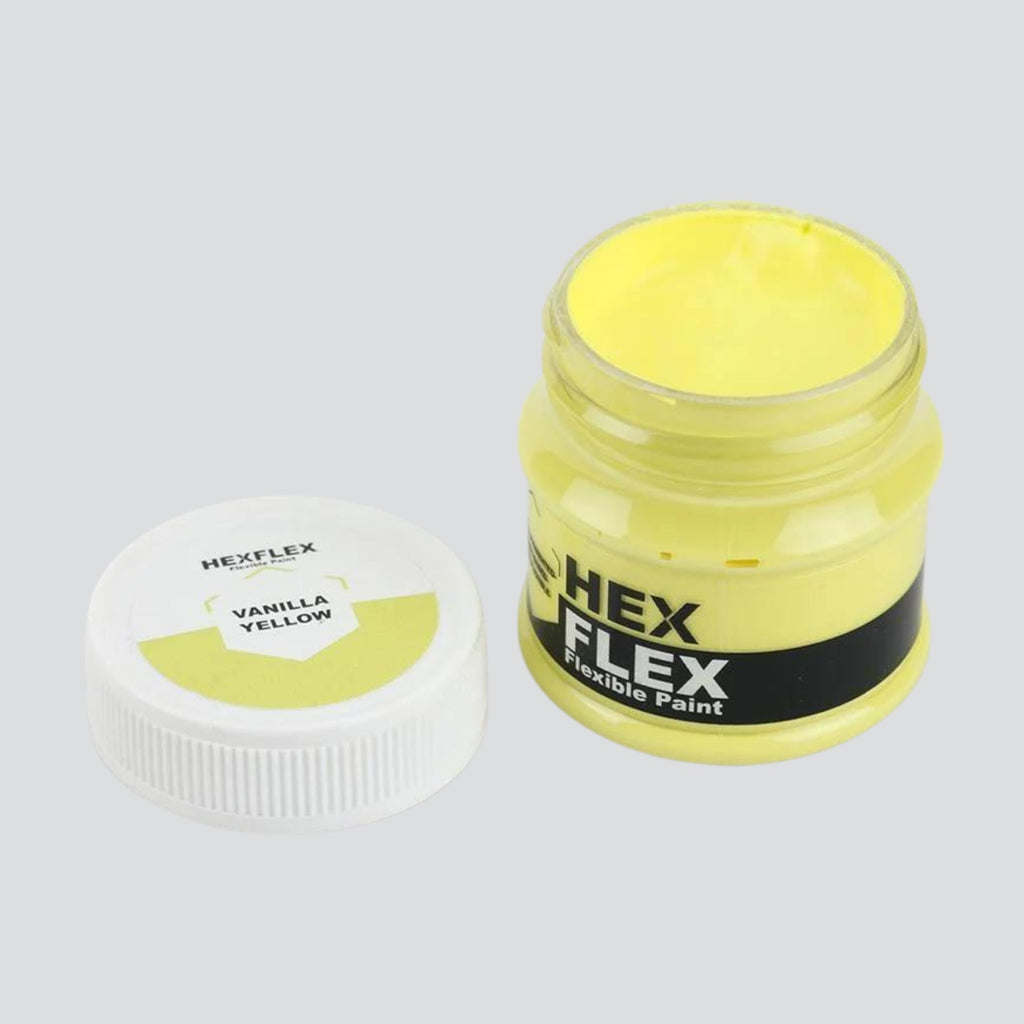 Vanillegelb flexible Farbe - HexFlex – Farbe und Lack für Cosplay Rüstungen kaufen bei mamike.de